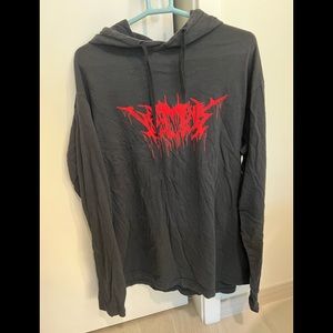 Vetements 2018 metal hoodie